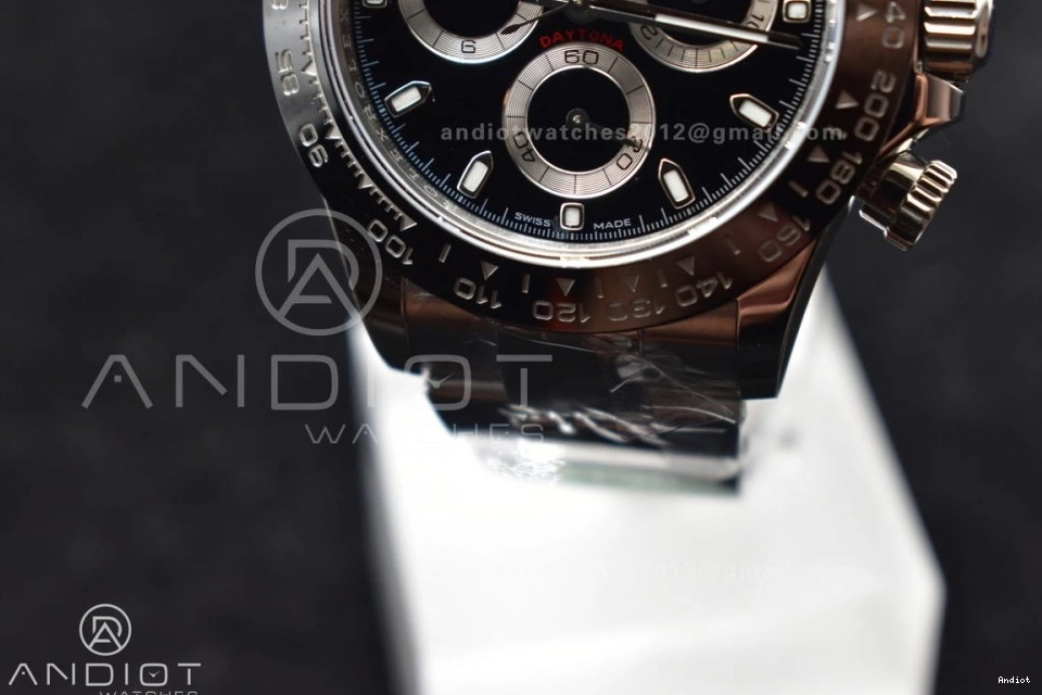 SS Thermal Dial 904L SH Black and Case Edition APSF Daytona 116500 733 Best Bracelet 1:1 0714